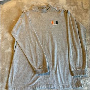 Miami Hurricane Long Sleeve Shirt